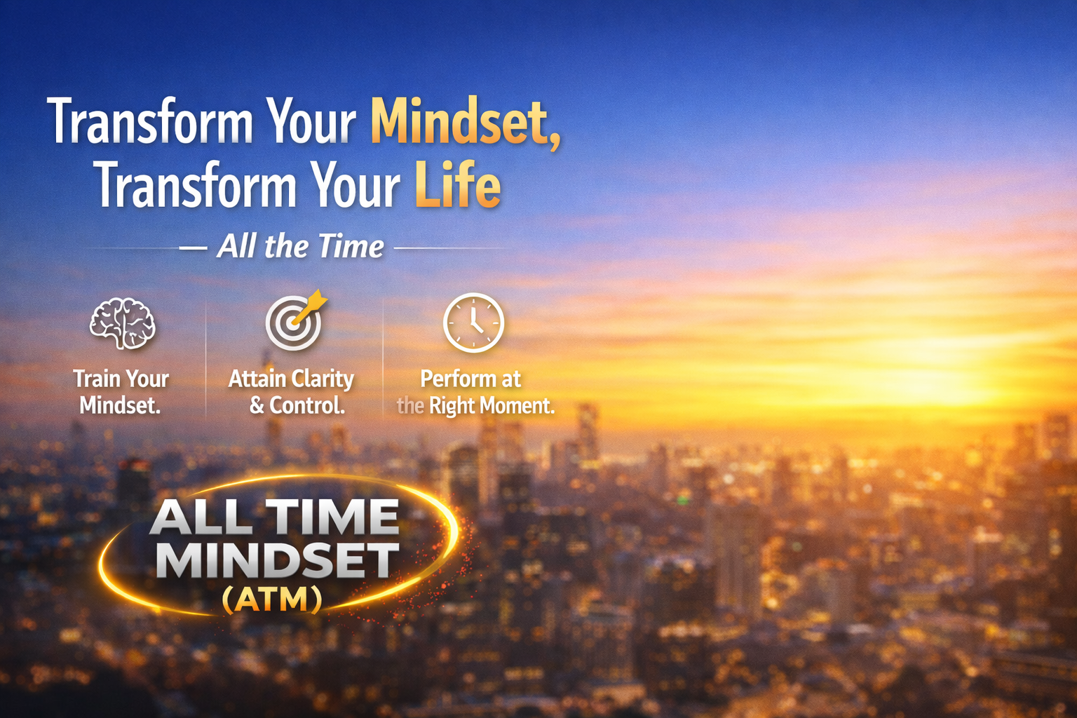 Control Your Mindset. Control Your Outcomes